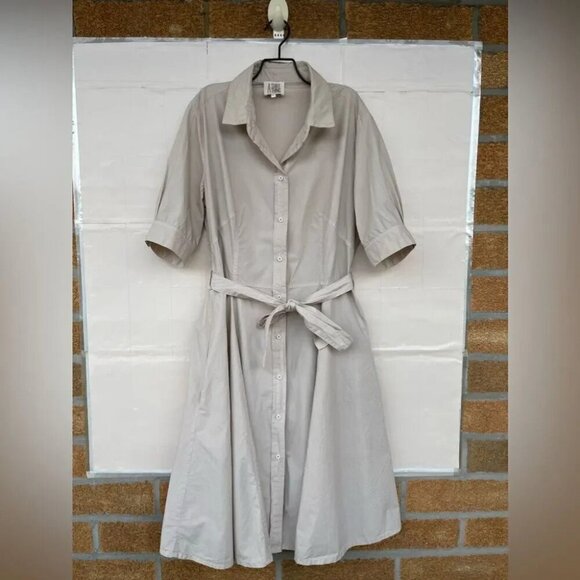 A SHIRT THING SUZANNE PARACHUTE - SAND LARGE - Picture 5 of 16
